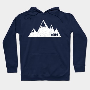 Walking the Wainwrights 214 - Lake District Cumbria Hoodie